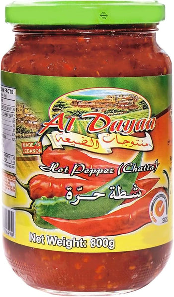 Al Dayaa Hot Pepper Chatta (800G) - Papaya Express